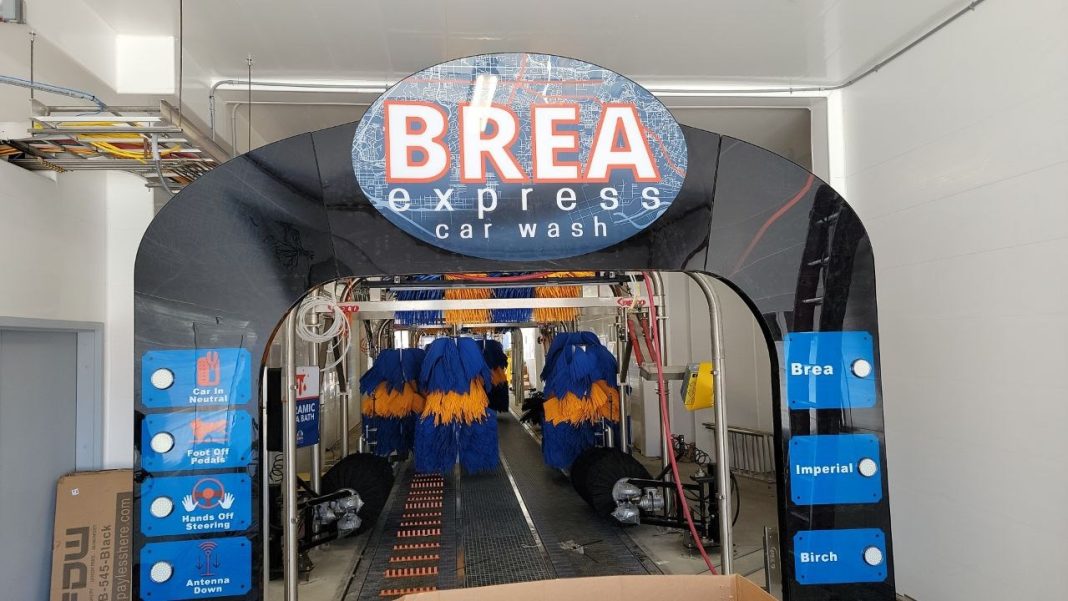 express car wash facility