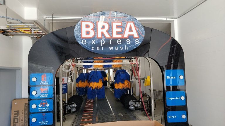 express car wash facility