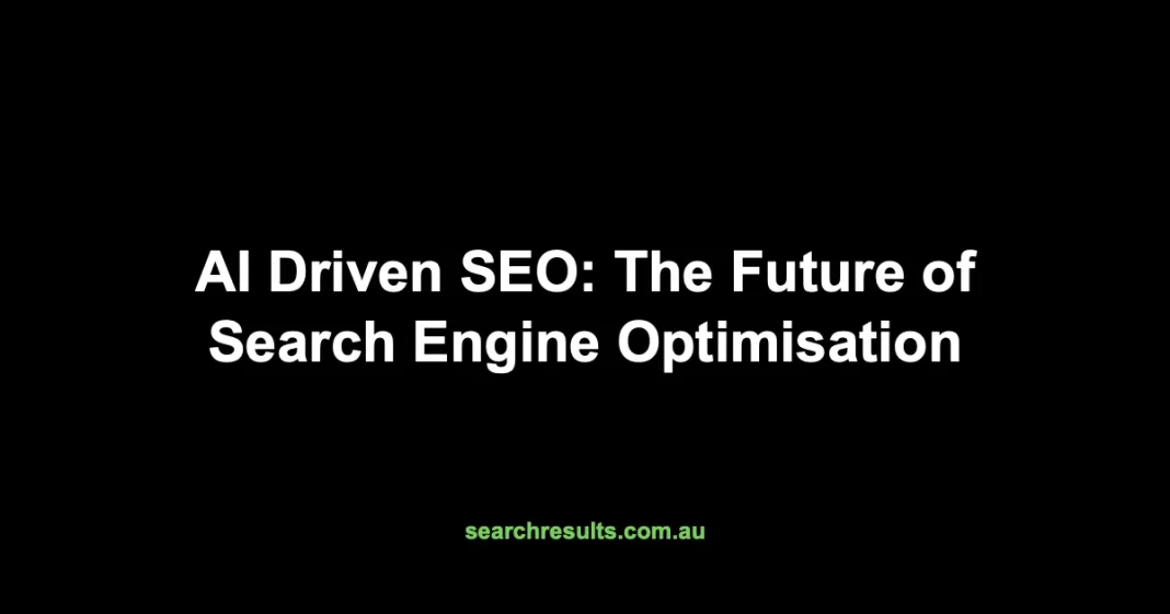 AI-driven search AI-driven search